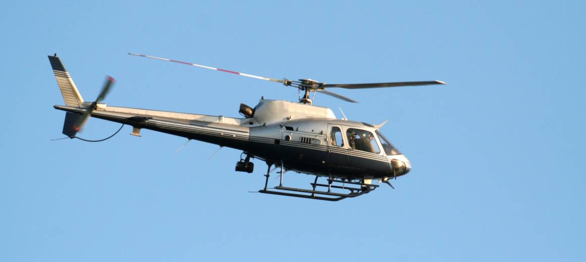The H125 fly in the sky