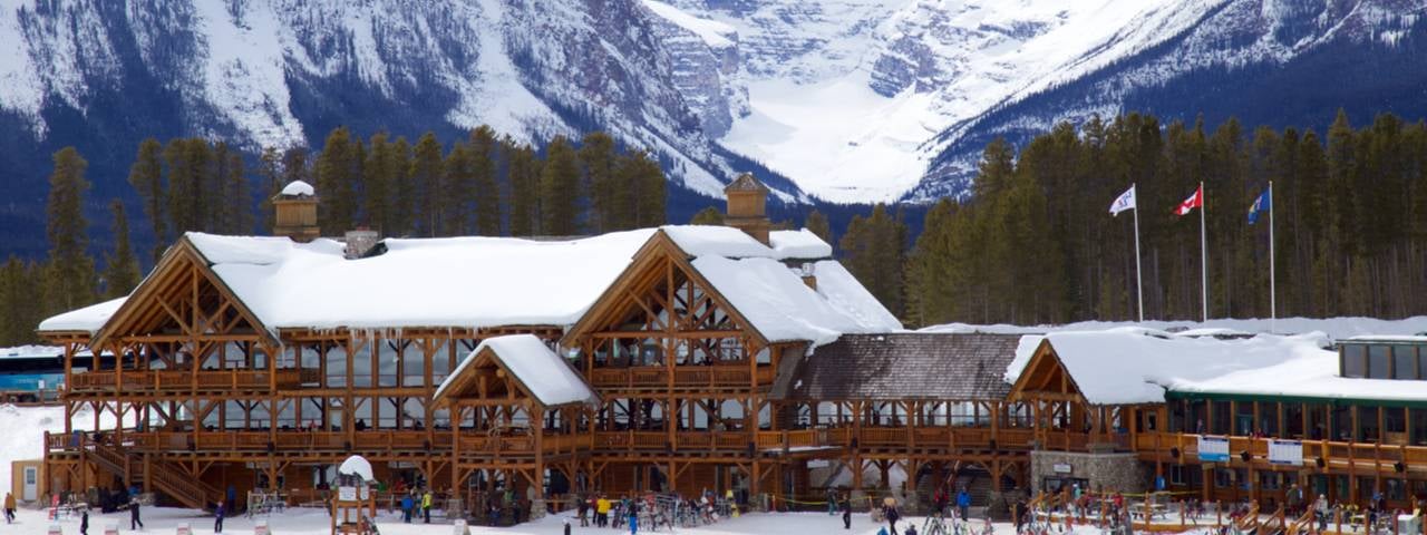 Lake Louise Mountain Resort in Canada.