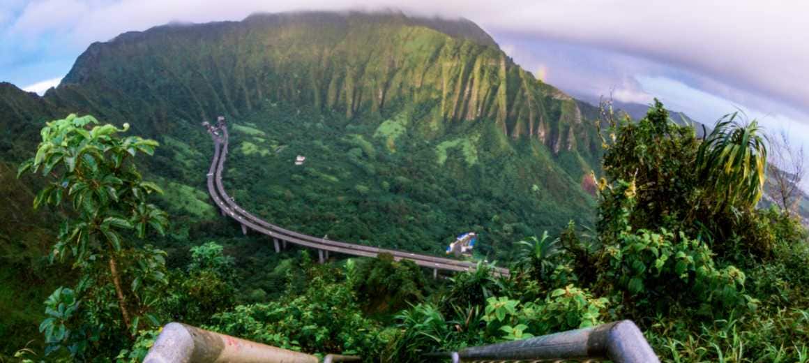 Stairway to Heaven, Oahu, Hawaii.