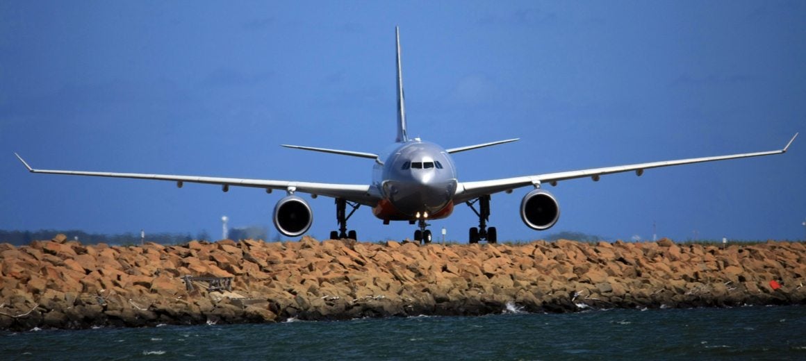 An Airbus A330-200 on the ground.