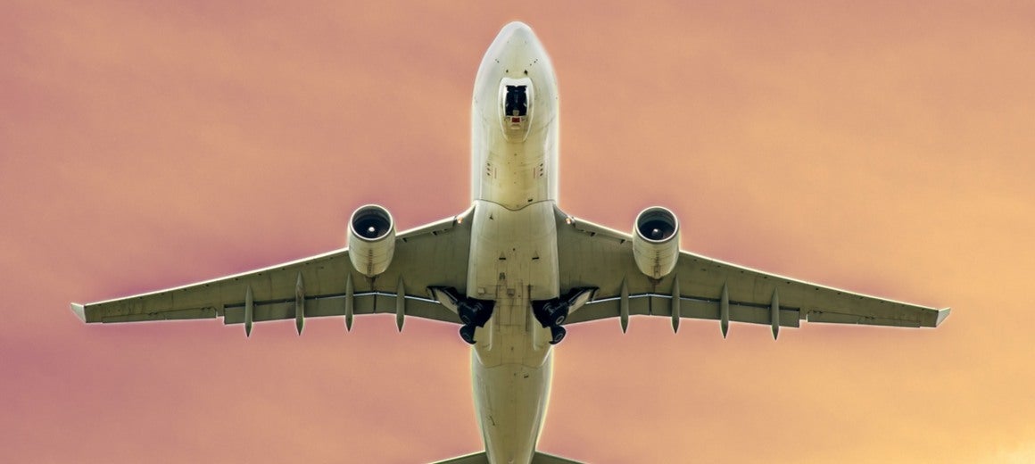 Airbus A330 taking off.