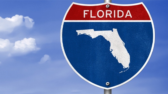 Florida highway sign