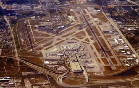  Miami International Airport from the bird's eye view