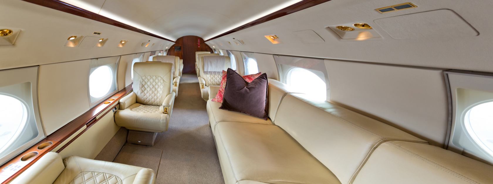 cool private jet interiors