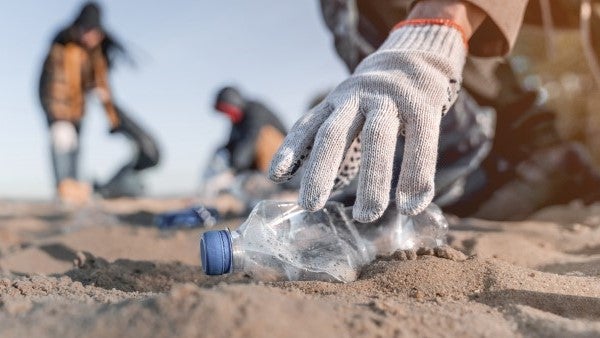 Beach clean up