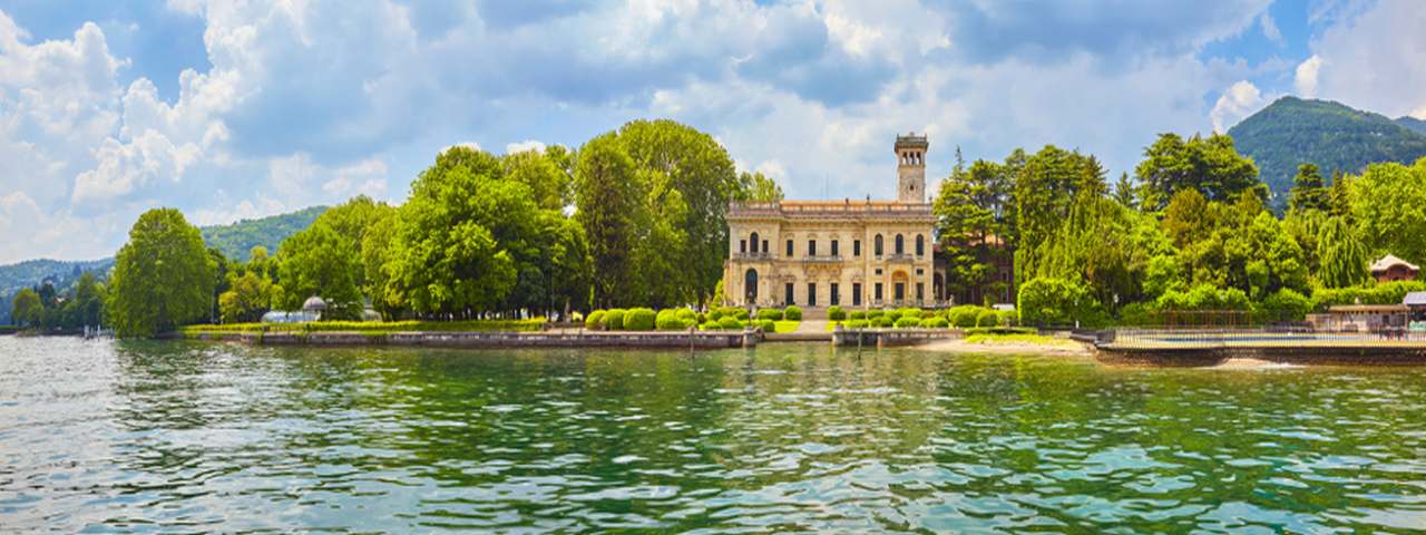A view of Lake Como, Italy.