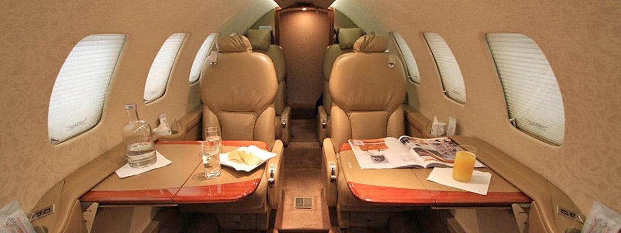 Cessna Citation Bravo Interior Slim 