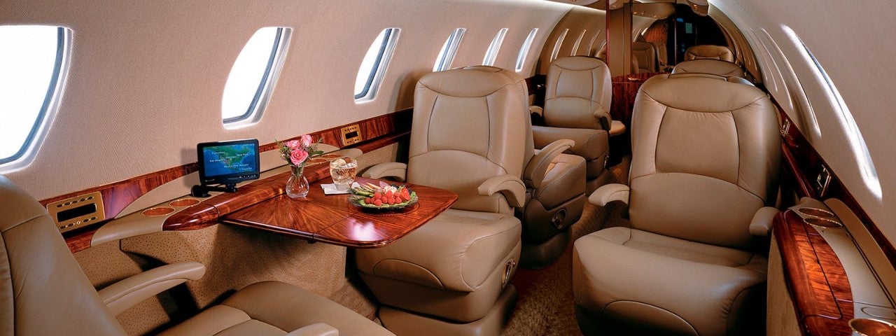 Cessna Sovereign Interior