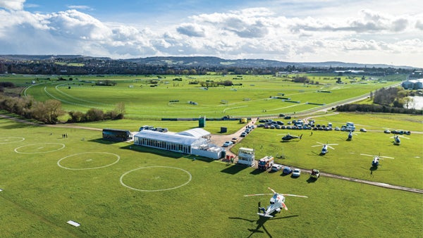 ACS Helipad at Cheltenham Festival