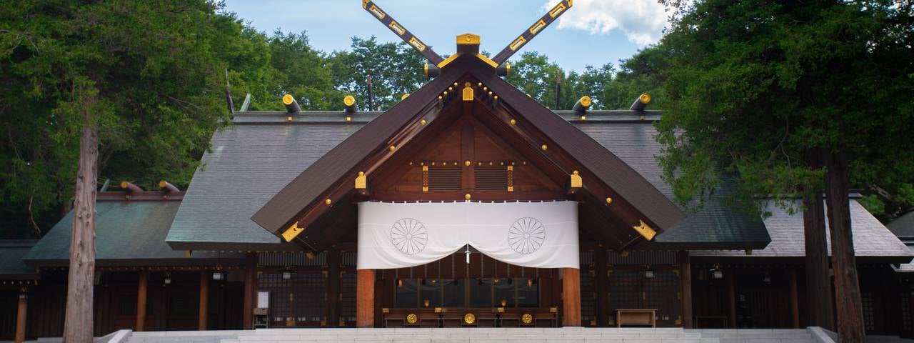 Hokkaido Jingu, a Shinto shrine, in Hokkaido.
