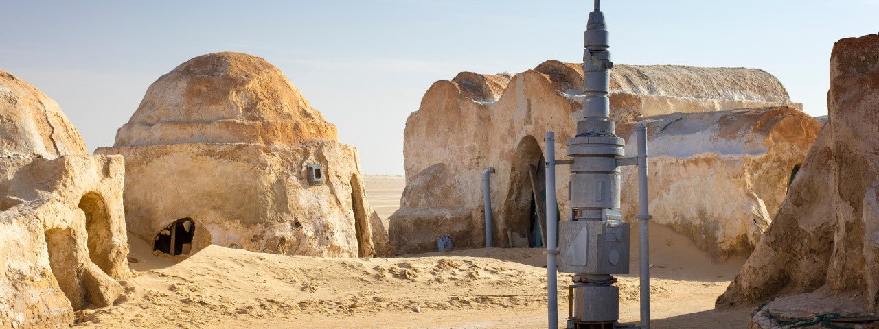 Tunisia - The Star Wars set