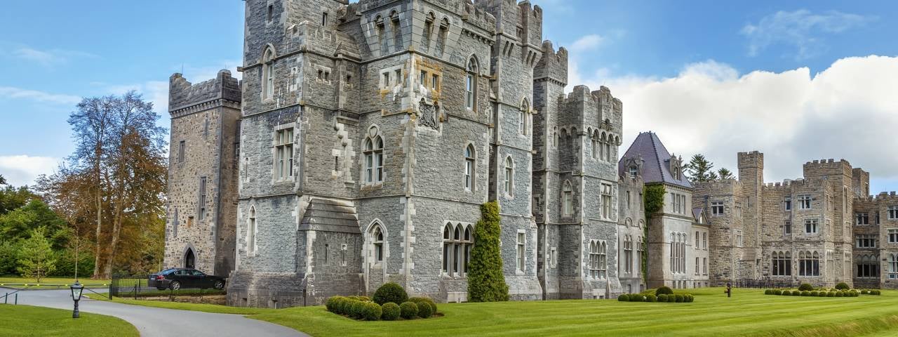Ashford Castle in Ireland.