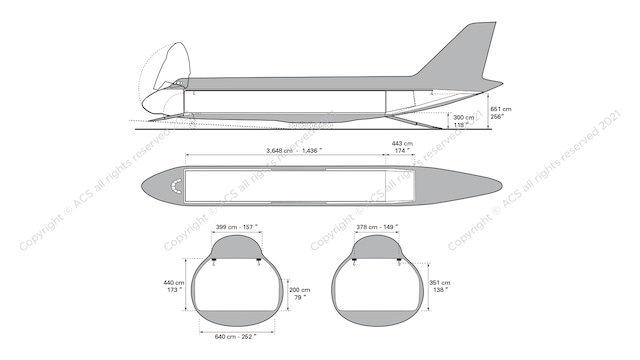 Antonov AN-124 Aircraft Layout
