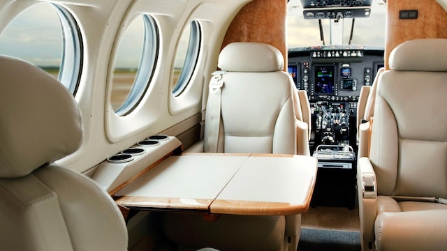 Beechcraft King Air 90 Interior