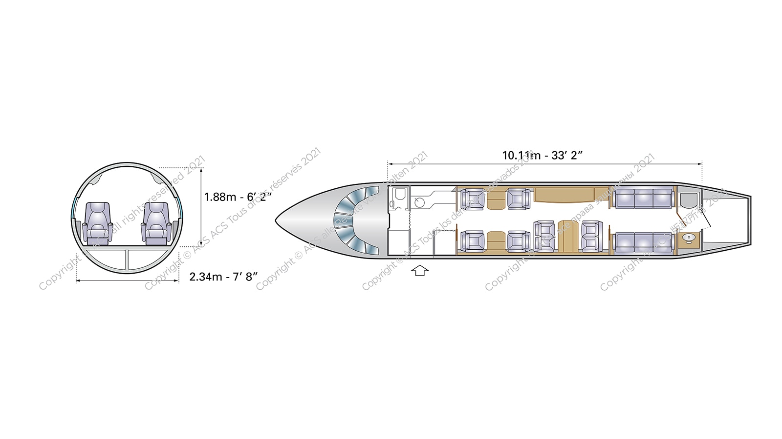 Dassault Falcon 900LX Configuration