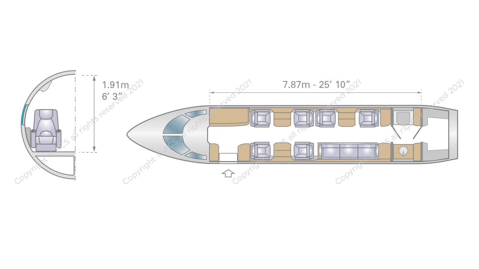 Gulfstream G280 Configuration