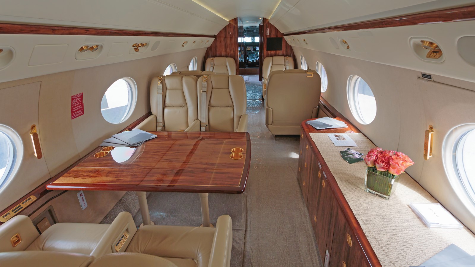 Gulfstream G550 Interior