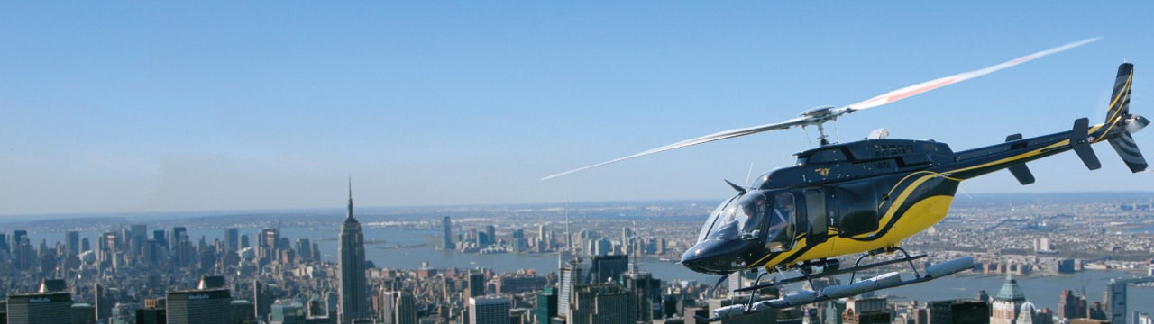 travel by helicopter