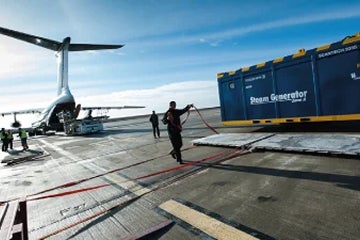 Heavy and outsize cargo