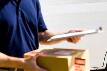 Onboard courier